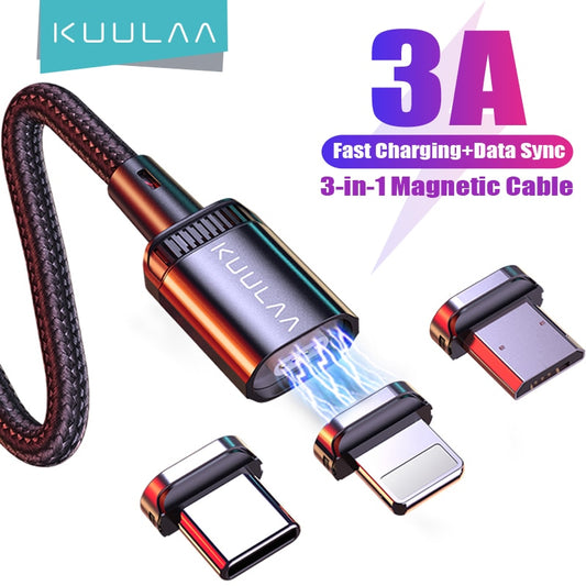 LED Magnetic USB Cable