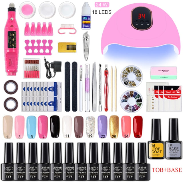 Manicure Set Nail Drying Nail Polish