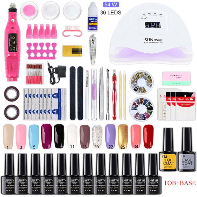 Manicure Set Nail Drying Nail Polish