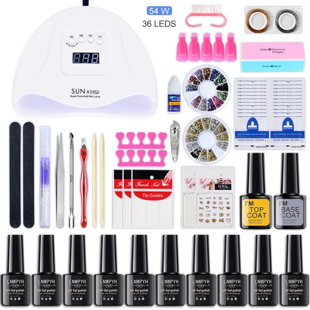 Manicure Set Nail Drying Nail Polish