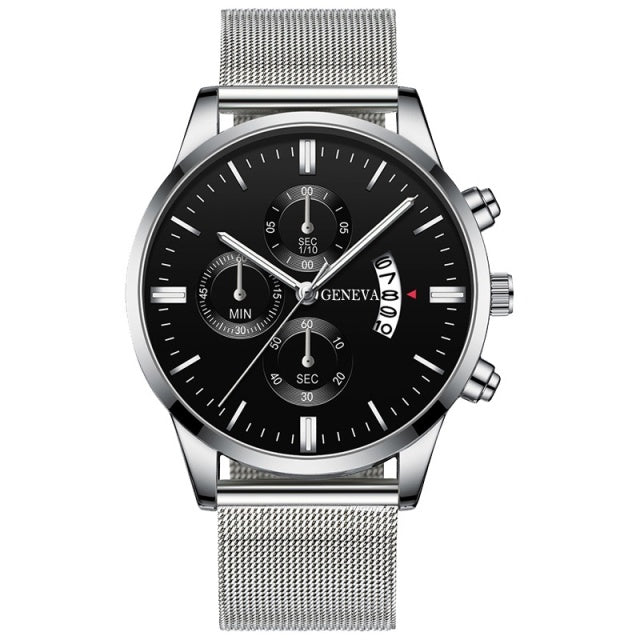 Luxury Stainless Steel Watch