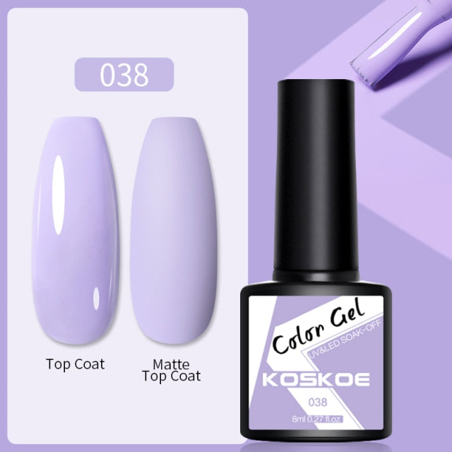 Reflective Sparkling Nail Gel Polish