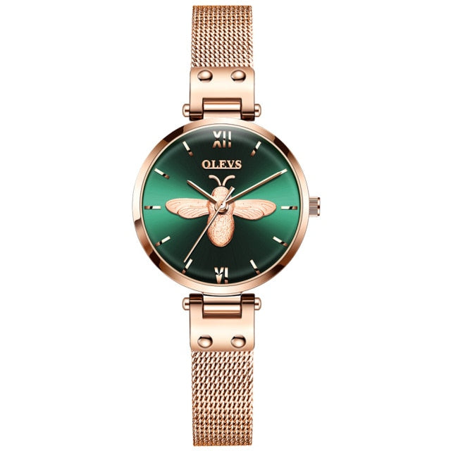 Watch Dial Mesh Bracelet