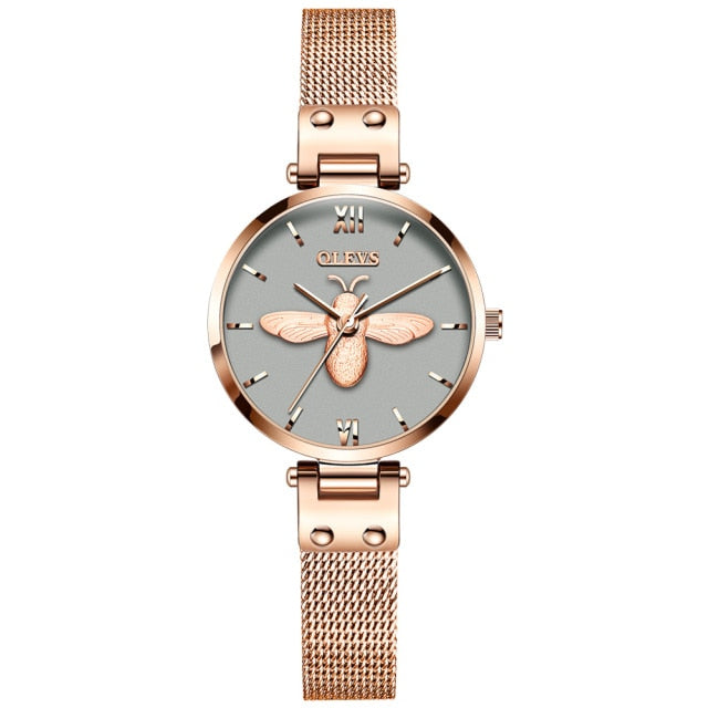 Watch Dial Mesh Bracelet