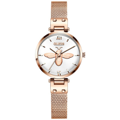 Watch Dial Mesh Bracelet