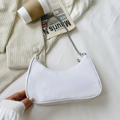 New Solid Color Armpit Underarm Shoulder Bag