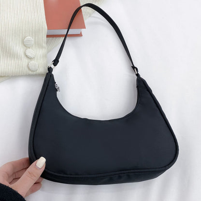 New Solid Color Armpit Underarm Shoulder Bag