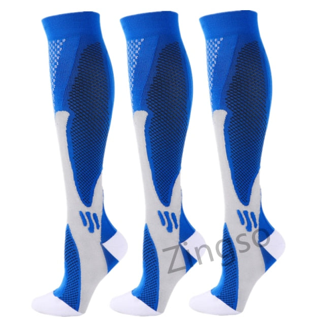 Pairs Compression Socks Comfortable Anti Fatigue