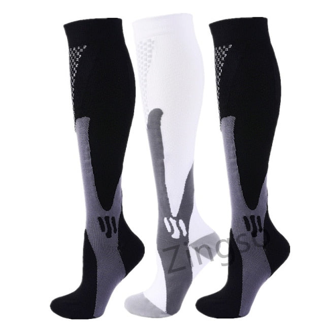 Pairs Compression Socks Comfortable Anti Fatigue