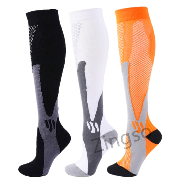 Pairs Compression Socks Comfortable Anti Fatigue