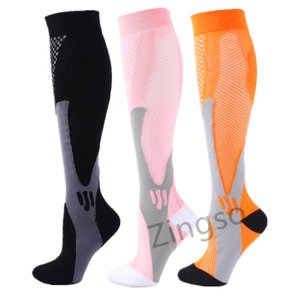 Pairs Compression Socks Comfortable Anti Fatigue