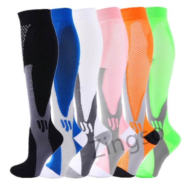 Pairs Compression Socks Comfortable Anti Fatigue