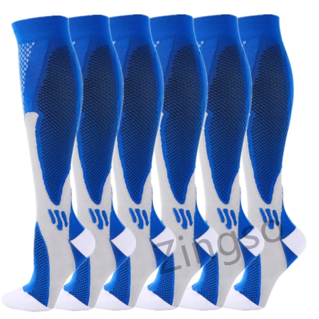 Pairs Compression Socks Comfortable Anti Fatigue