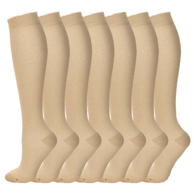 Pairs Compression Socks Comfortable Anti Fatigue