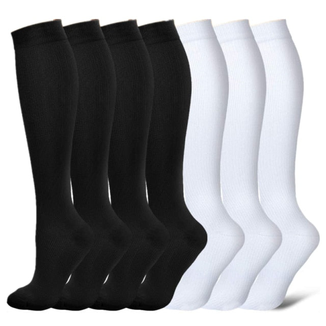 Pairs Compression Socks Comfortable Anti Fatigue