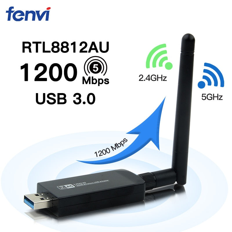 Dual Band 1200 Mbps USB