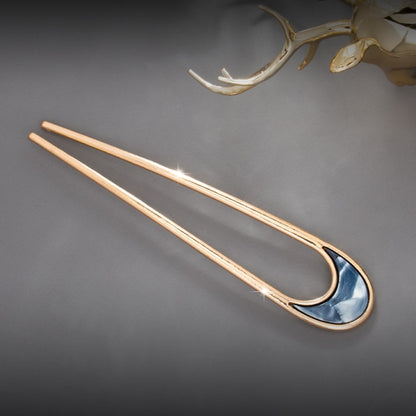 Fashion Hair Accessories Metal U Shape Hair Stick