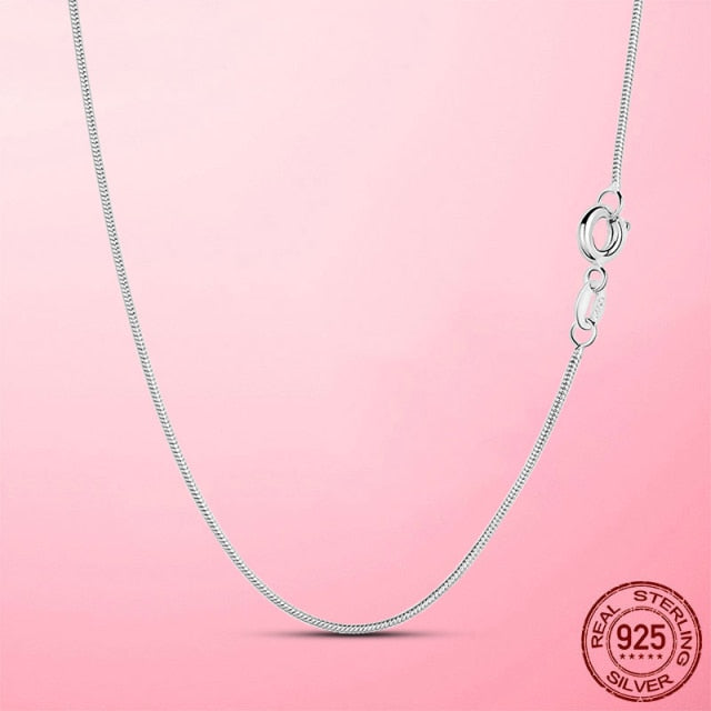 Simple Silver Color Trend Necklace