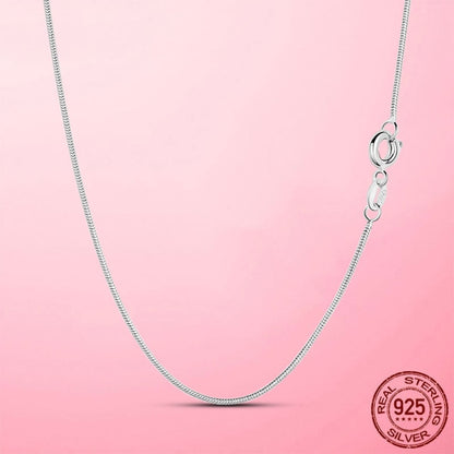 Simple Silver Color Trend Necklace