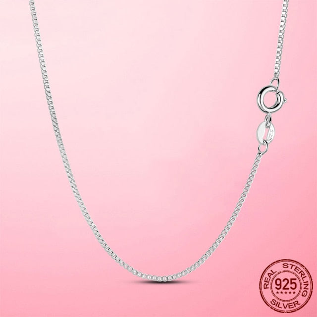 Simple Silver Color Trend Necklace