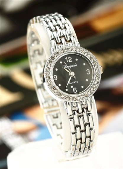 Casual Clock Silver Bracelet Watch