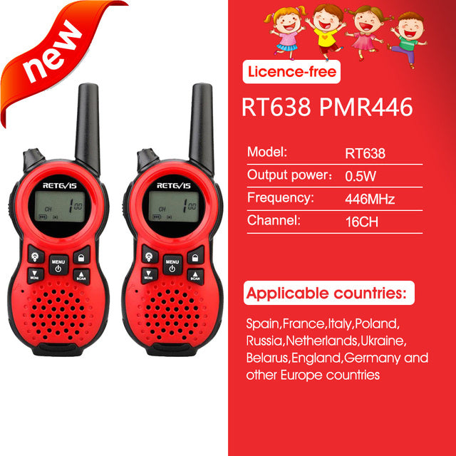 Walkie Talkie Children 2 Pcs