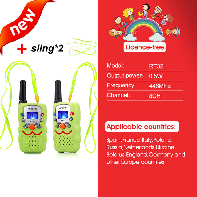 Walkie Talkie Children 2 Pcs