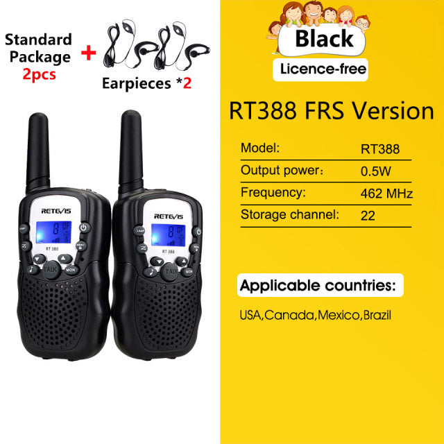 Walkie Talkie Children 2 Pcs