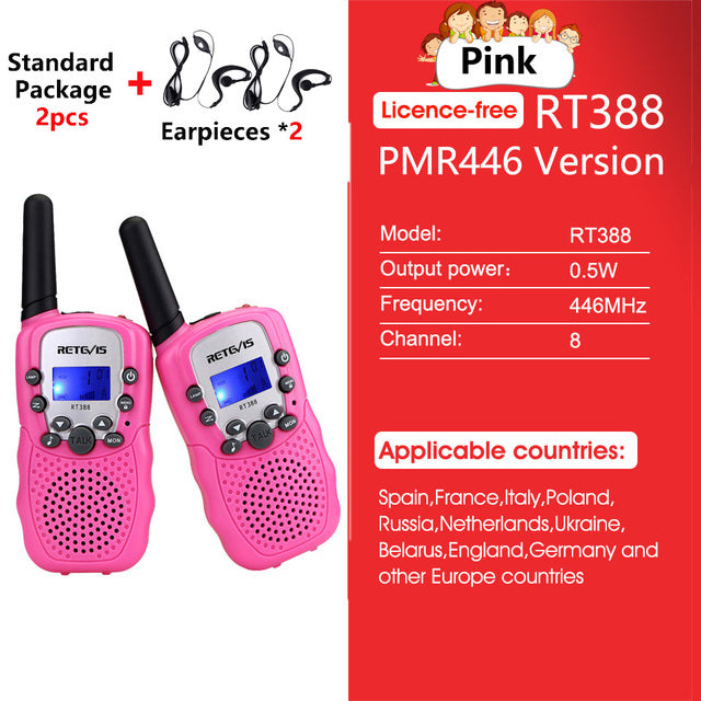 Walkie Talkie Children 2 Pcs