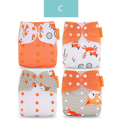 Eco-friendly Baby Cloth Diaper Ecological Adjustable