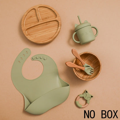 Silicone Baby Feeding Set Baby Feeding