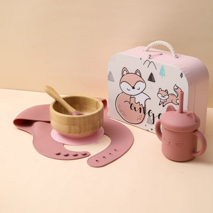 Silicone Baby Feeding Set Baby Feeding