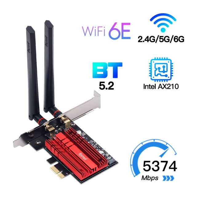 Wireless Adapter Intel AX210 wifi 6E