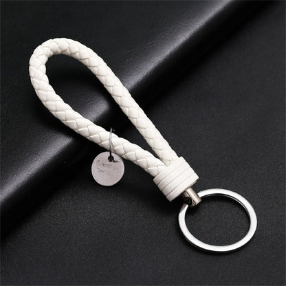 Creative PU Leather Braided Rope Key chain