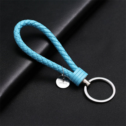 Creative PU Leather Braided Rope Key chain