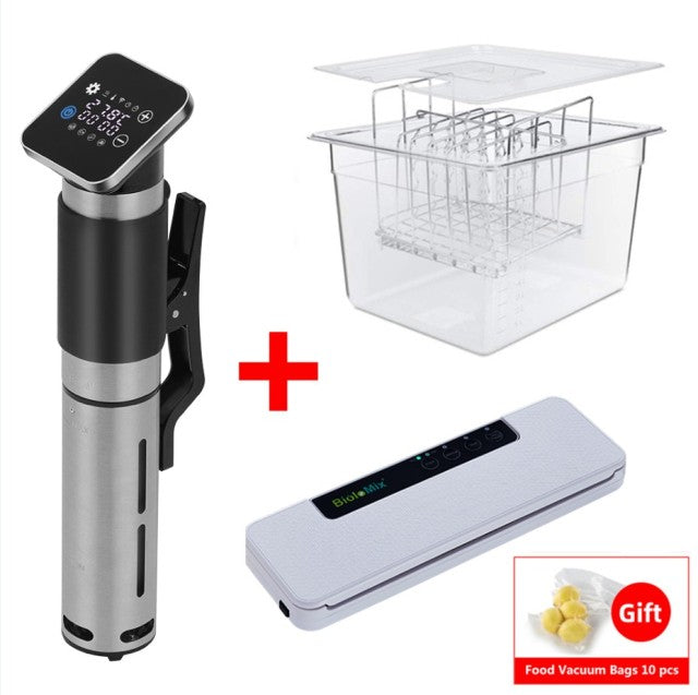 BioloMix 5th Generation Stainless Steel WiFi Sous Vide Cooker