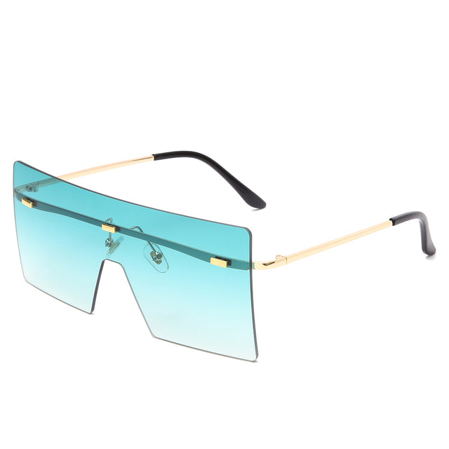 Rimless Sunglasses Fashion