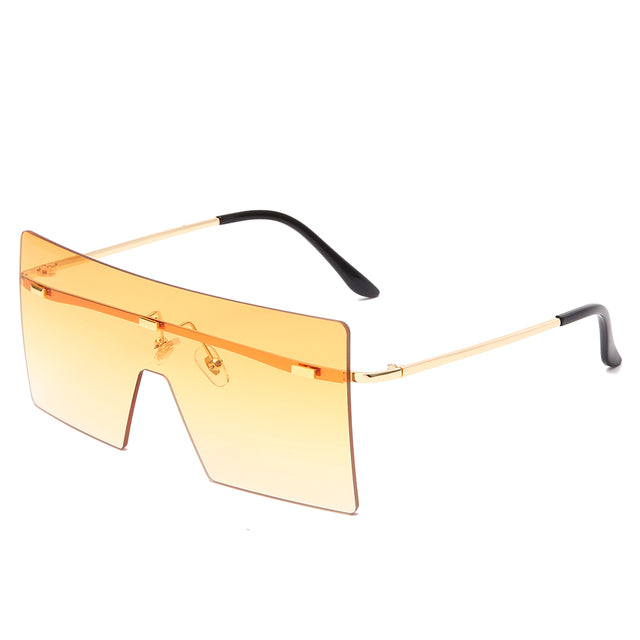 Rimless Sunglasses Fashion