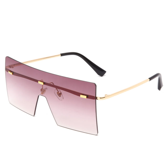 Rimless Sunglasses Fashion