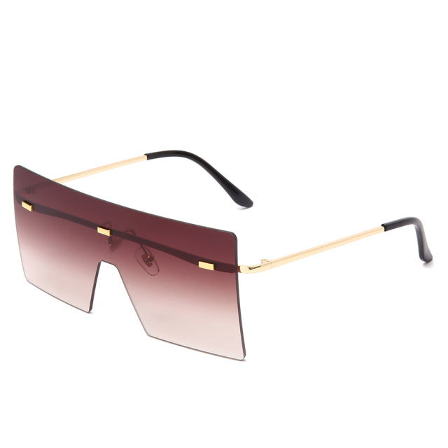 Rimless Sunglasses Fashion