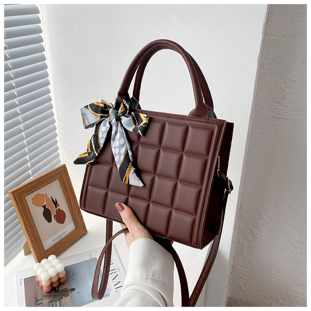 PU Leather Shoulder Soft Color Cross body Bag