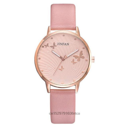 Elegant Simple Butterfly Design Dial Design Watch