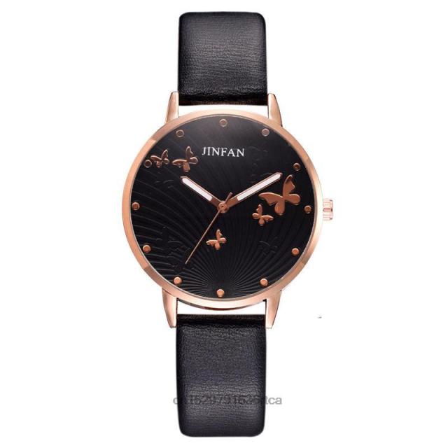 Elegant Simple Butterfly Design Dial Design Watch