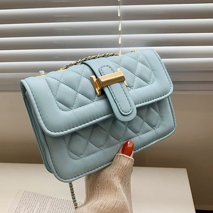 Fashion Solid Color Shoulder Cross body Bag