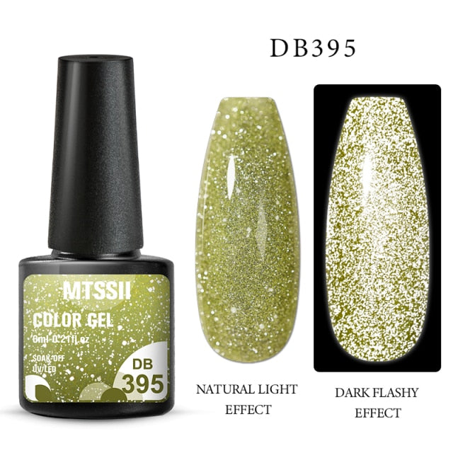 Reflective Glitter Gel Nail Polish