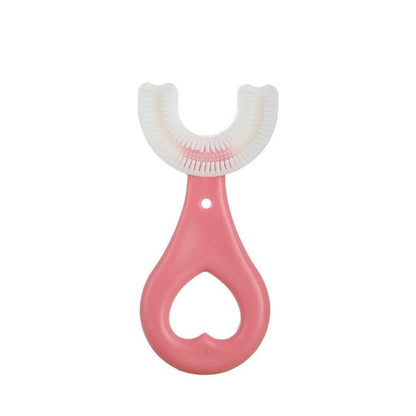 Toothbrush With Handle Silicone Baby