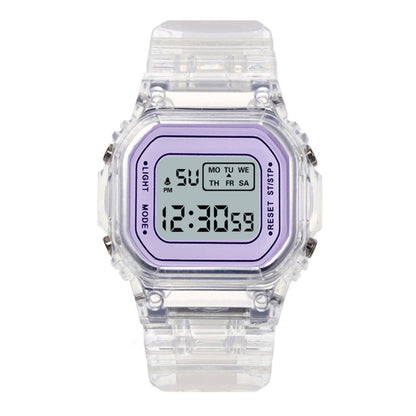 Electronic Watch For Children Color Luminous Dial Life