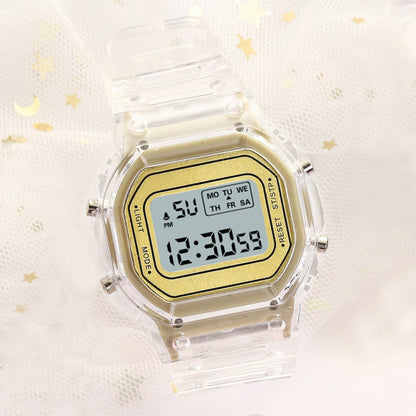 Electronic Watch For Children Color Luminous Dial Life