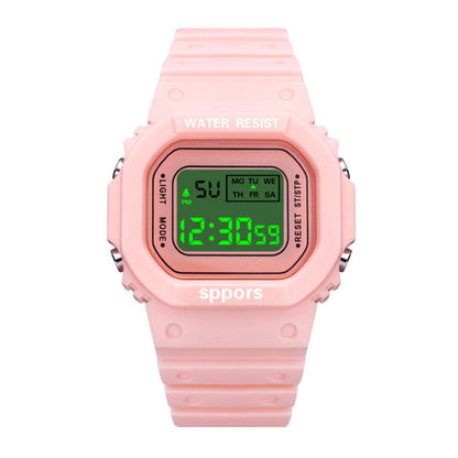 Electronic Watch For Children Color Luminous Dial Life