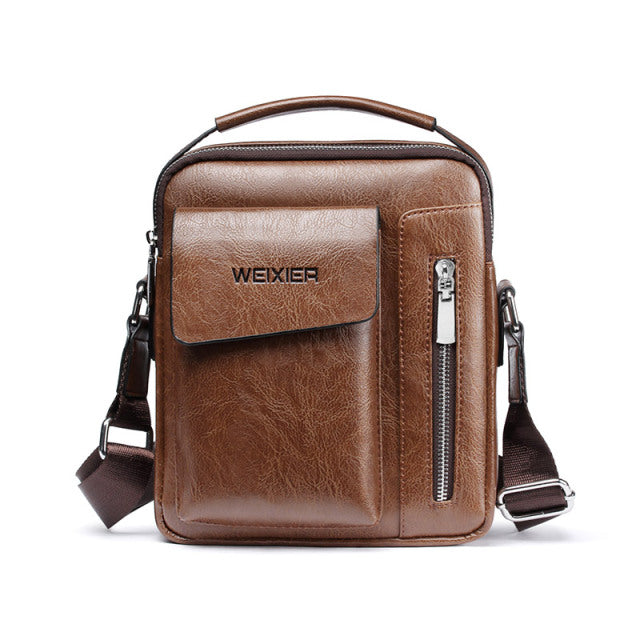 Casual Men Shoulder Bag Vintage Crossbody